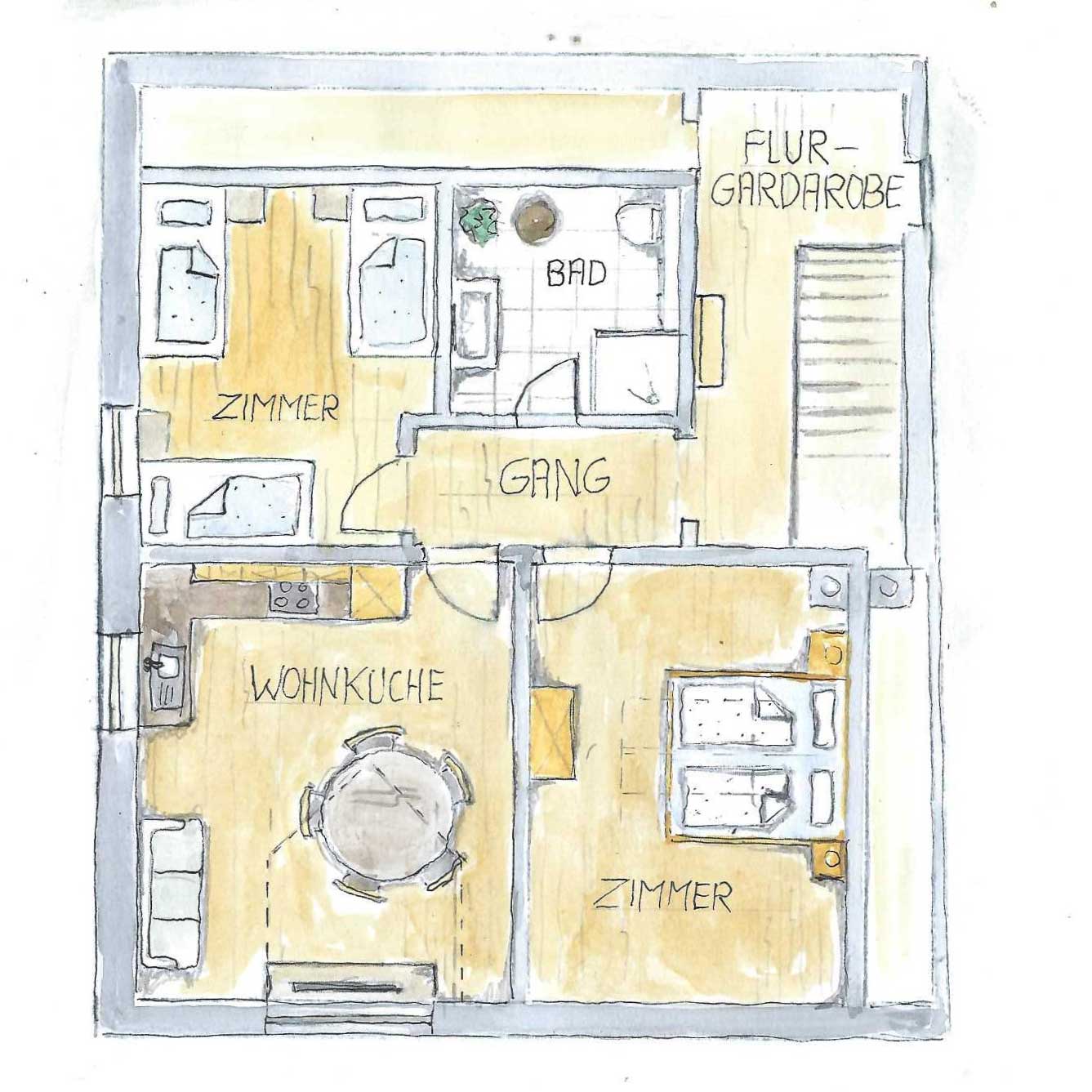 grundriss ferienwohnung heuboden eberlhof