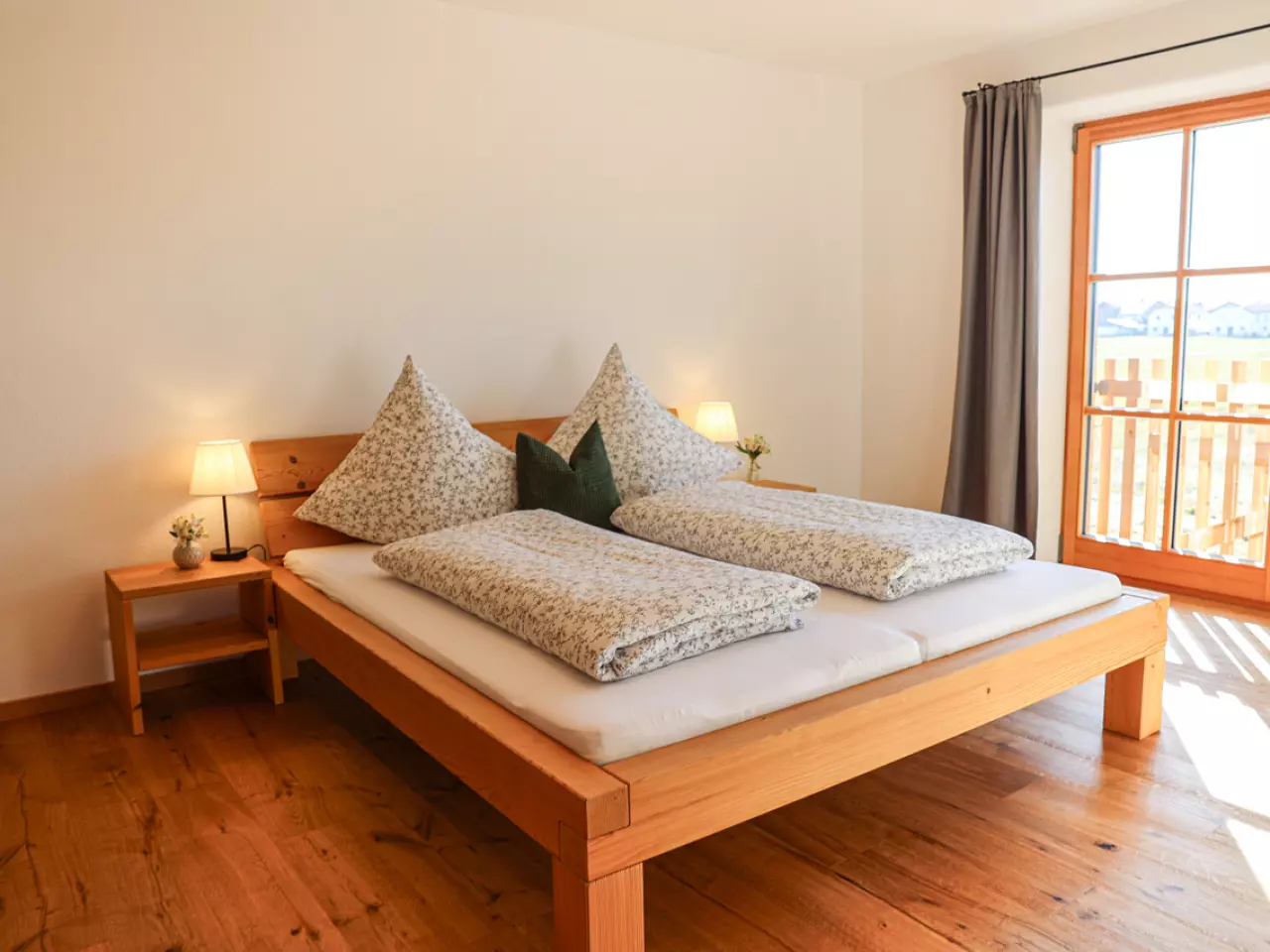 Bayerische Herzlichkeit am Beispiel des Schlafzimmers